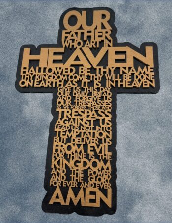 Lord's Prayer Cross