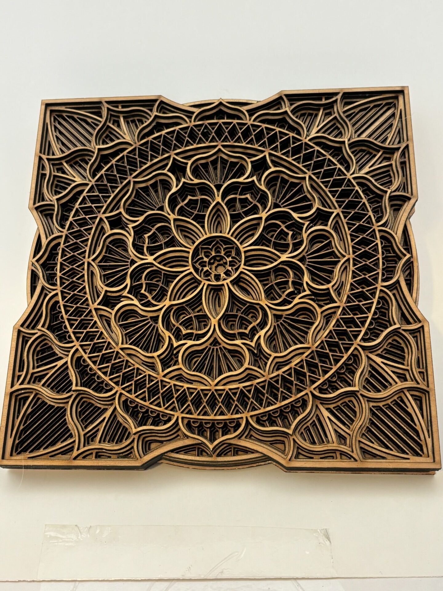 photo of multi-layered mandala