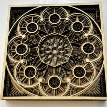 3D Kalidoscope Mandala