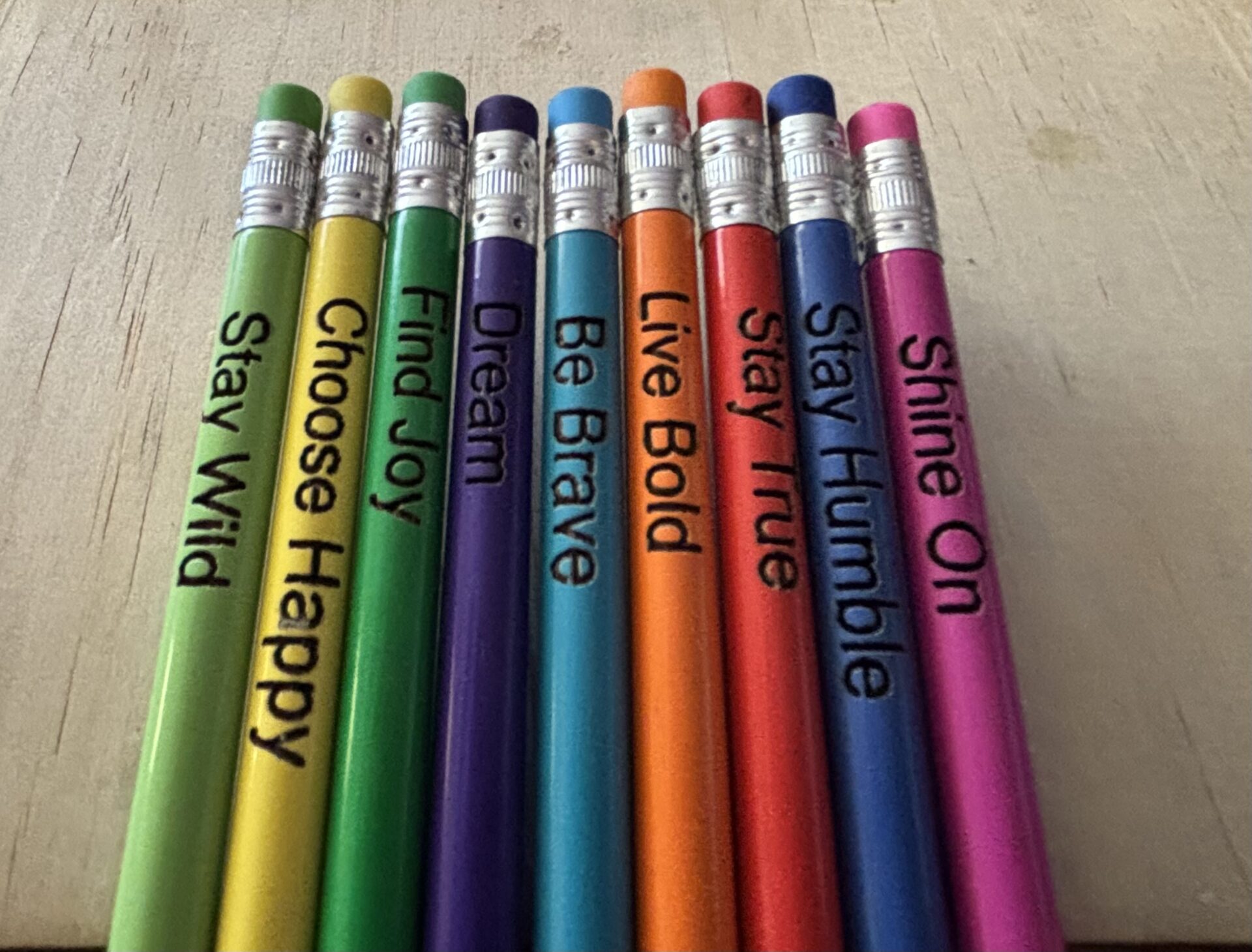 Inspire Me - Engraved Pencils - Image 2