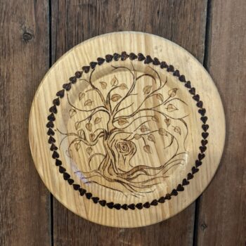 Tree Of Life Pyrography