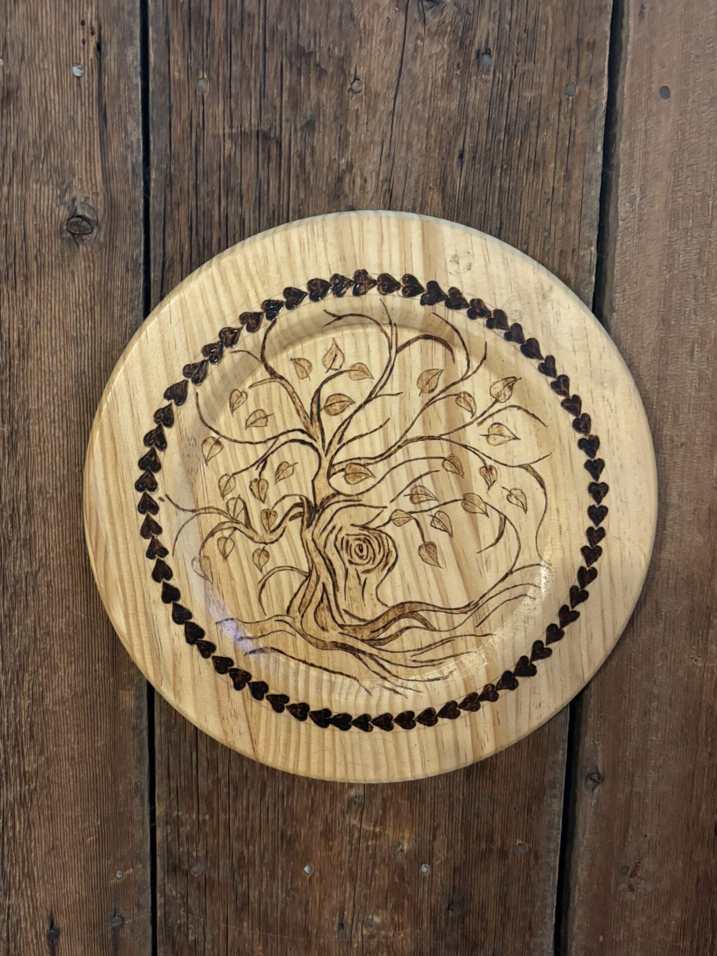Tree Of Life Pyrography